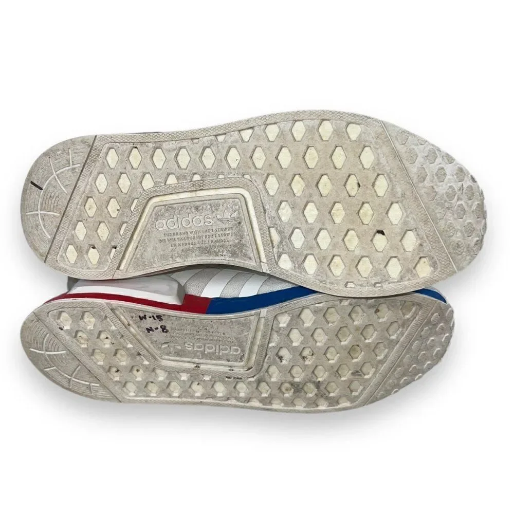 Adidas NMD_R1 V2 'White‎ Lush Red Blue' FX4148 Men's 11
